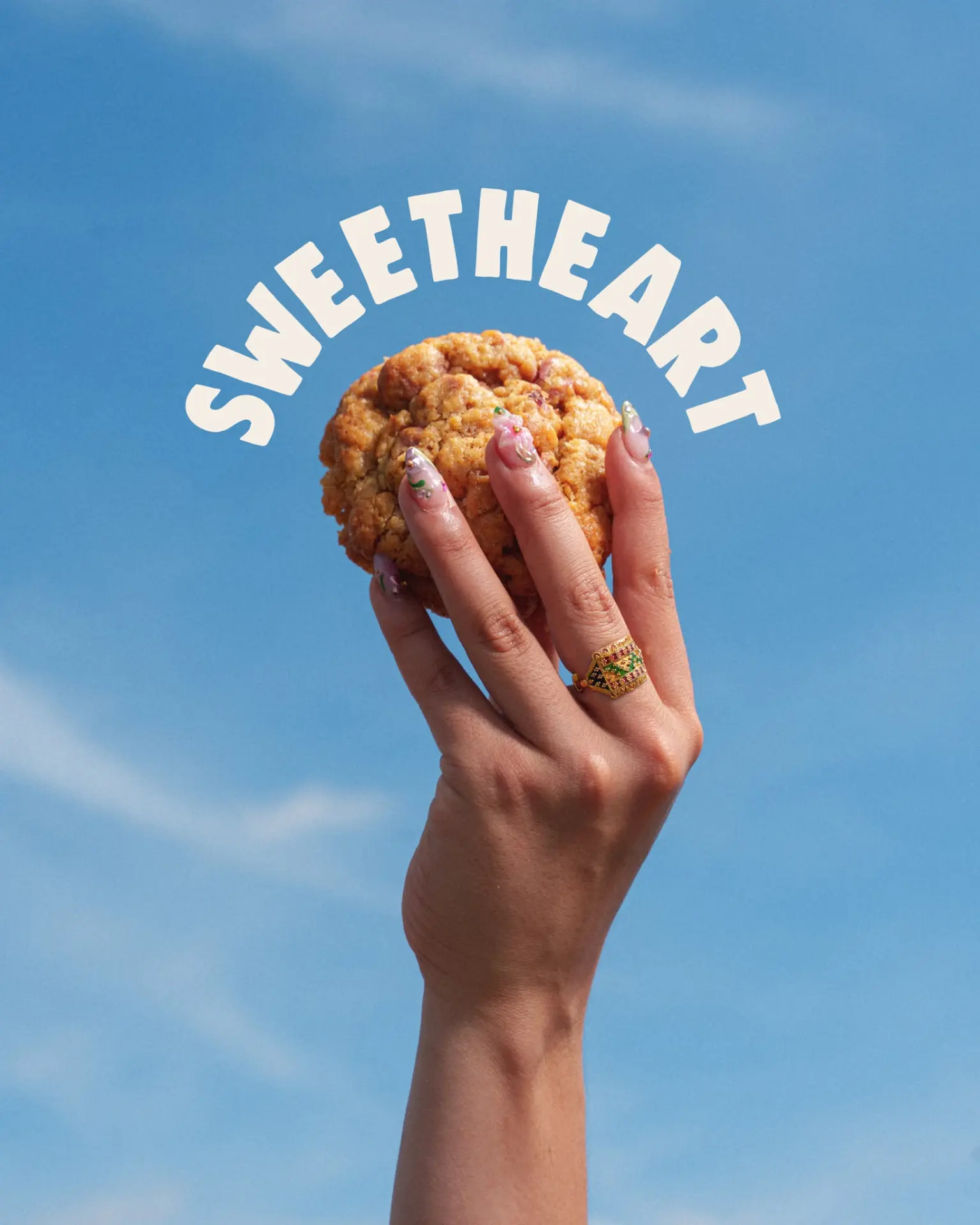Sweetheart cookie by Daily Cookies